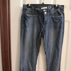 White House Black Market- Noir Denim Jeans